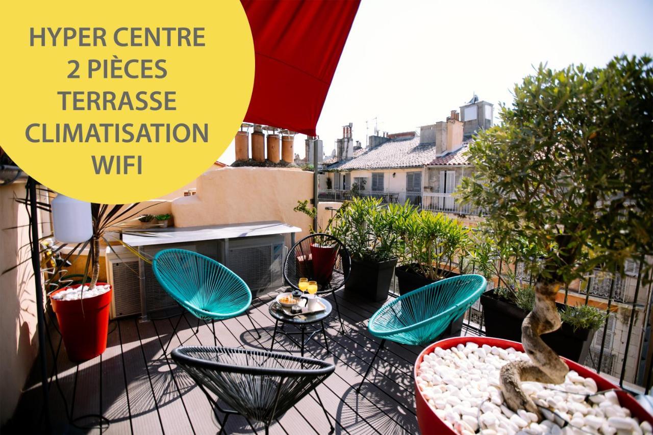 Ferienwohnung Duplex Avec Terrasse - Hyper-Centre De Toulon Exterior foto